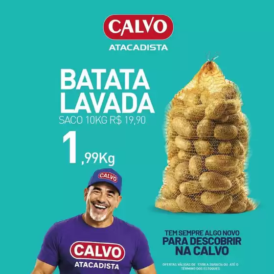 Catálogo Calvo Atacadista | Encarte Calvo Atacadista | 2026-08-17T00:00:00.000Z - 2026-08-20T00:00:00.000Z