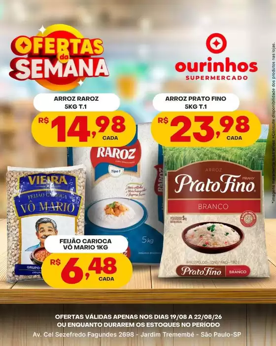 Catálogo Ourinhos Hipermercado | Ofertas exclusivas e pechinchas | 2026-08-19T00:00:00.000Z - 2026-08-22T00:00:00.000Z