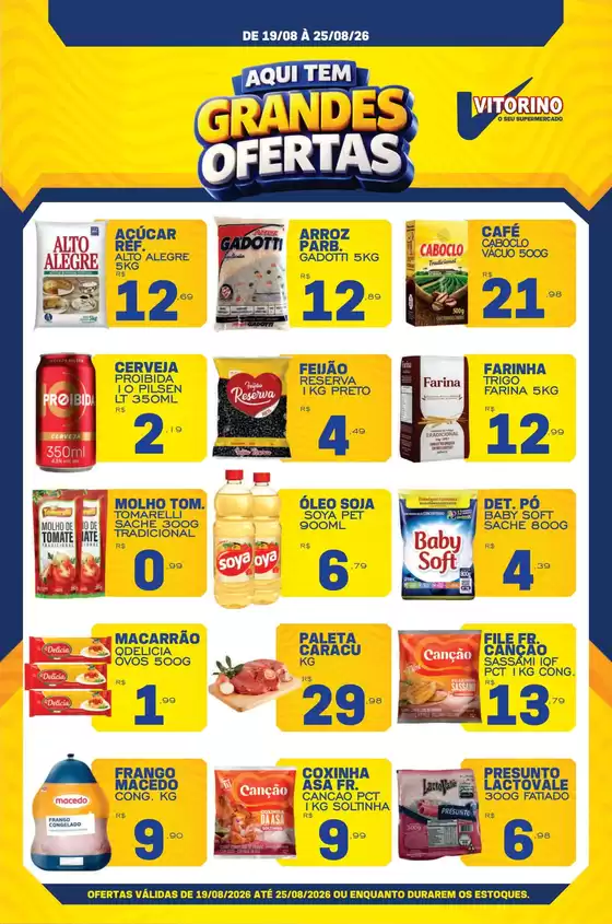Catálogo Supermercado Vitorino | Encarte Supermercado Vitorino | 2026-08-19T00:00:00.000Z - 2026-08-25T00:00:00.000Z
