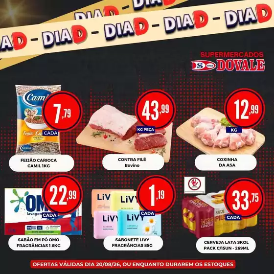 Catálogo Dovale | Ofertas para caçadores de pechinchas | 2026-08-20T00:00:00.000Z - 2026-08-20T00:00:00.000Z