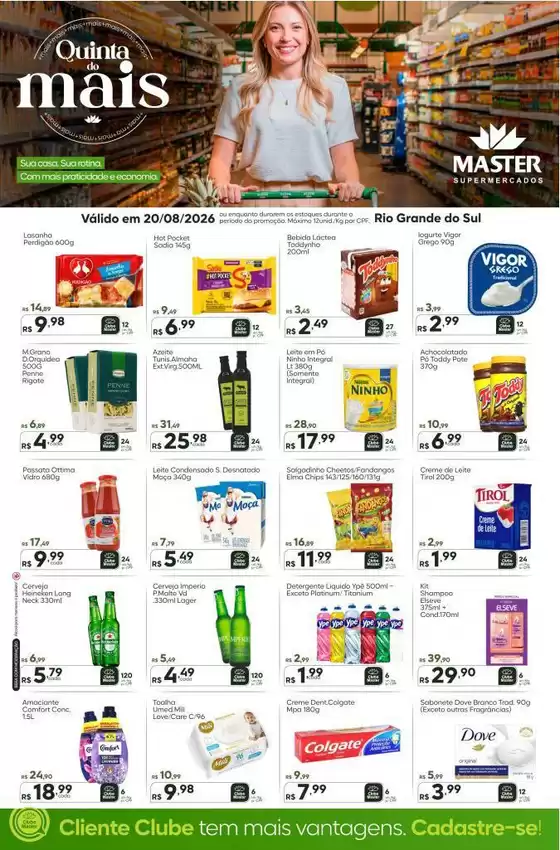 Catálogo Master Supermercados | Quinta do mais RS | 2026-08-20T00:00:00.000Z - 2026-08-20T00:00:00.000Z