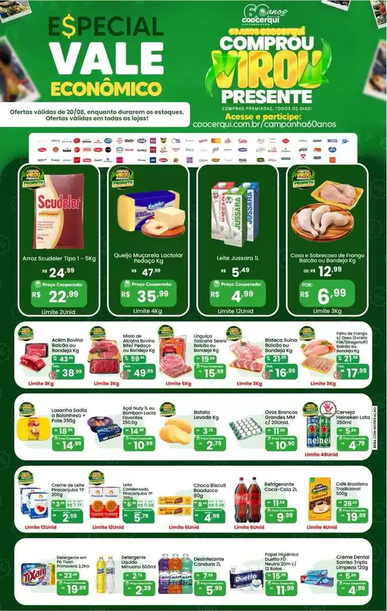 Catálogo Coocerqui | Grandes descontos em produtos selecionados | 2026-08-20T00:00:00.000Z - 2026-08-20T00:00:00.000Z
