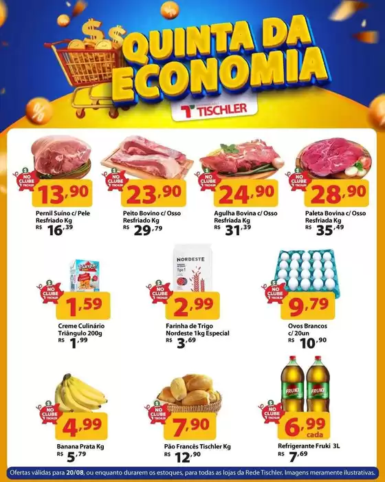 Catálogo Supermercados Tischler | Economize agora com nossas ofertas | 2026-08-20T00:00:00.000Z - 2026-08-20T00:00:00.000Z