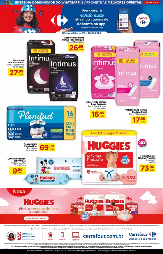 Catálogo Carrefour | SUA COMPRA RENDE MAIS | 2026-08-20T00:00:00.000Z - 2026-08-26T00:00:00.000Z