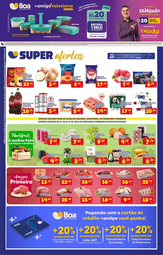 Catálogo Boa Supermercados | Ofertas | 2026-08-21T00:00:00.000Z - 2026-08-24T00:00:00.000Z