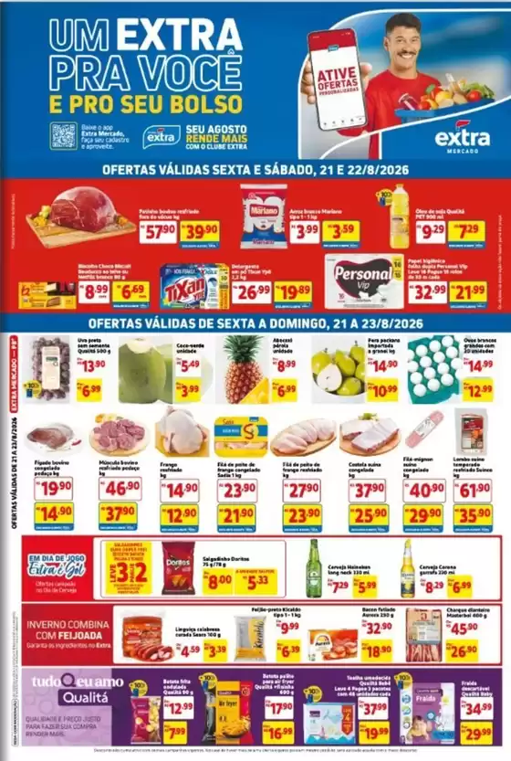 Catálogo Mercado Extra | Um Extra pra Voce | 2026-08-21T00:00:00.000Z - 2026-08-22T00:00:00.000Z
