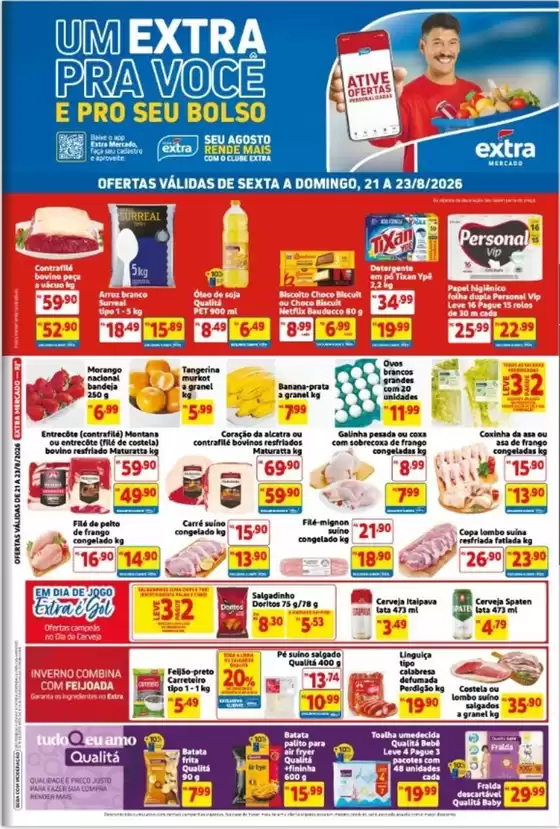 Catálogo Clube Extra | Ofertas | 2026-08-21T00:00:00.000Z - 2026-08-23T00:00:00.000Z