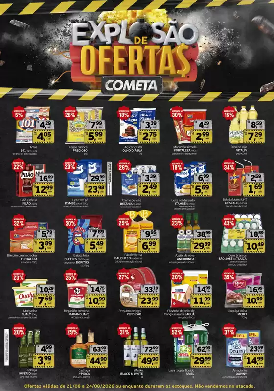 Catálogo Cometa Supermercados | A Explosão de Ofertas do Cometa | 2026-08-21T00:00:00.000Z - 2026-08-24T00:00:00.000Z