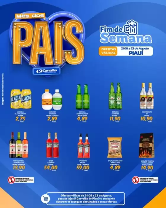 Catálogo R Carvalho Supermercado | Ofertas especial | 2026-08-21T00:00:00.000Z - 2026-08-23T00:00:00.000Z
