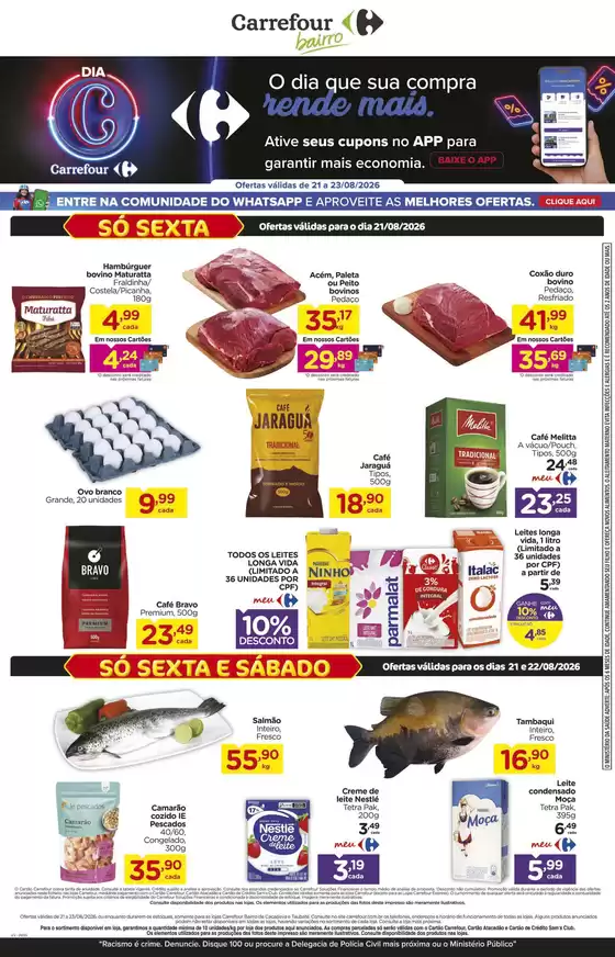 Catálogo Carrefour Bairro | DIA C | 2026-08-21T00:00:00.000Z - 2026-08-23T00:00:00.000Z