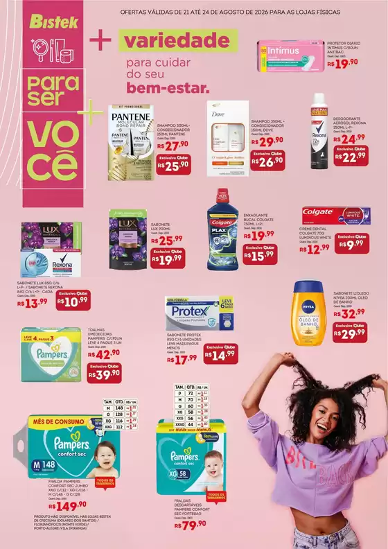 Catálogo Bistek Supermercados | Encarte Bistek Supermercados | 2026-08-21T00:00:00.000Z - 2026-08-24T00:00:00.000Z