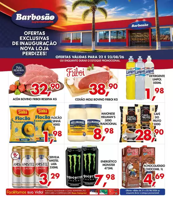 Catálogo Barbosão Extra Supermercados | Grandes descontos em produtos selecionados | 2026-08-21T00:00:00.000Z - 2026-08-23T00:00:00.000Z
