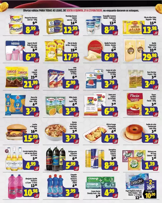 Catálogo Paraná Supermercados | Grandes descontos em produtos selecionados | 2026-08-21T00:00:00.000Z - 2026-08-27T00:00:00.000Z