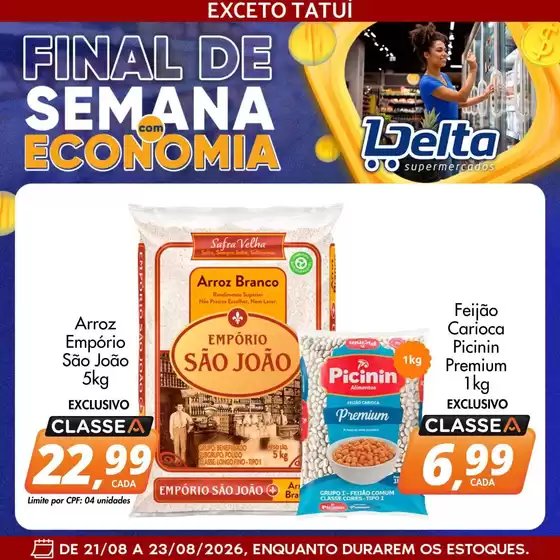 Catálogo Delta Supermercados | Nossas melhores ofertas para você | 2026-08-21T00:00:00.000Z - 2026-08-23T00:00:00.000Z
