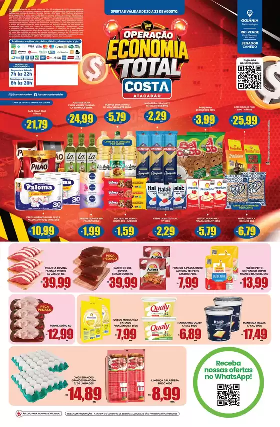 Catálogo Costa Atacadão | Ofertas exclusivas | 2026-08-20T00:00:00.000Z - 2026-08-23T00:00:00.000Z
