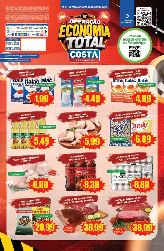 Catálogo Costa Atacadão | Descubra ofertas atraentes | 2026-08-20T00:00:00.000Z - 2026-08-23T00:00:00.000Z