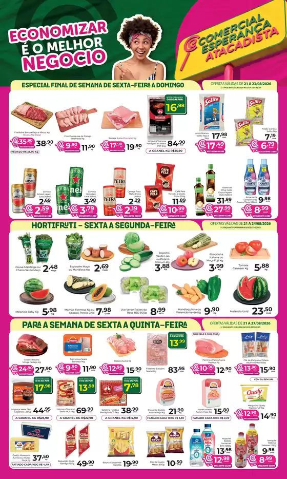 Catálogo Comercial Esperança | Ofertas especiais atraentes para todos | 2026-08-21T00:00:00.000Z - 2026-08-27T00:00:00.000Z