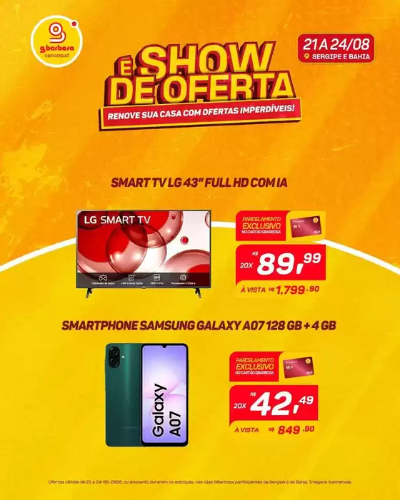 Catálogo GBarbosa | Ofertas exclusivas para nossos clientes | 2026-08-21T00:00:00.000Z - 2026-08-24T00:00:00.000Z