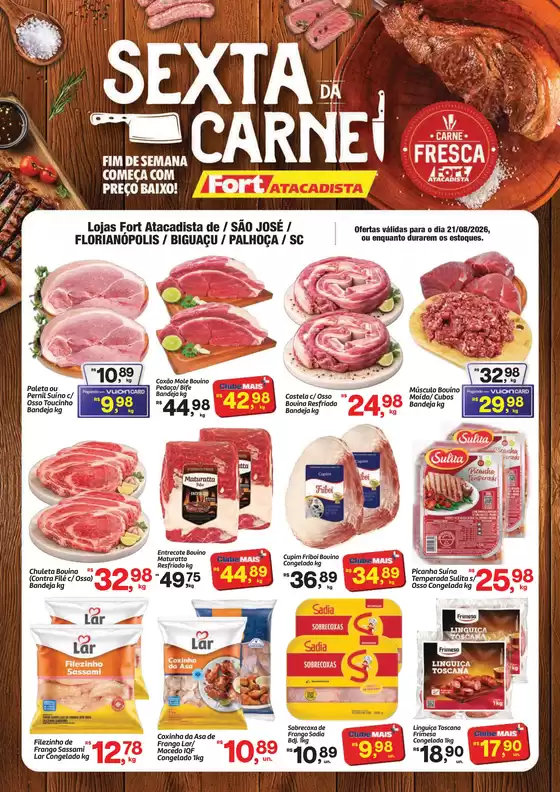 Catálogo Fort Atacadista | SC Fort 6 da Carne 21 AGO 26 Floripa | 2026-08-21T00:00:00.000Z - 2026-08-21T00:00:00.000Z