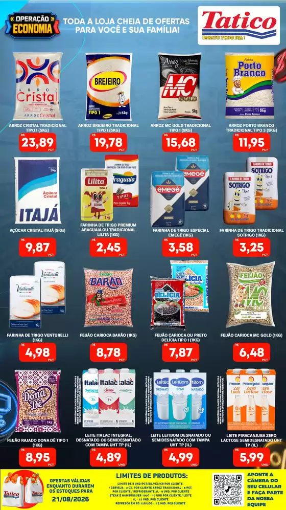 Catálogo Tatico | Melhores ofertas para todos os clientes | 2026-08-21T00:00:00.000Z - 2026-08-21T00:00:00.000Z