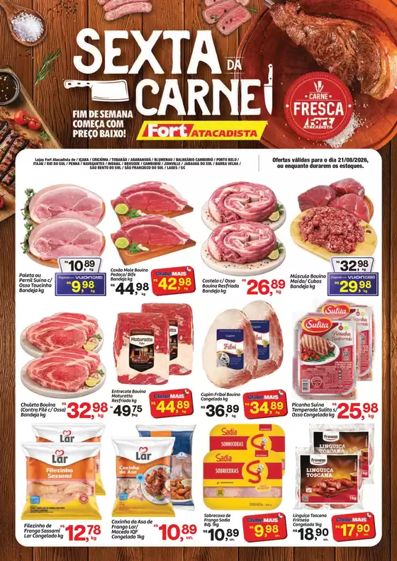 Catálogo Fort Atacadista | SC Fort 6 da Carne 21 AGO 26 Regional | 2026-08-21T00:00:00.000Z - 2026-08-21T00:00:00.000Z