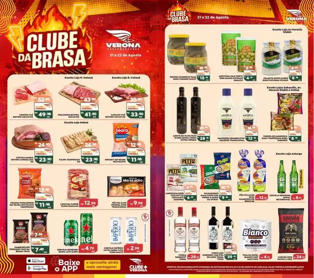 Catálogo Verona Supermercados | Encarte Verona Supermercados | 2026-08-21T00:00:00.000Z - 2026-08-22T00:00:00.000Z