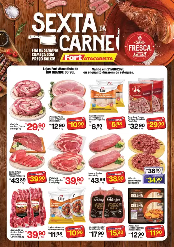 Catálogo Fort Atacadista | RS Fort 6ª da Carne 21 AGO 26 Final | 2026-08-21T00:00:00.000Z - 2026-08-21T00:00:00.000Z