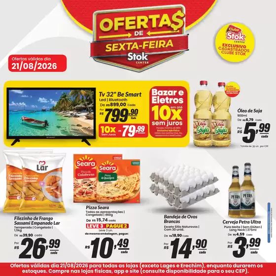 Catálogo Stok Center | 55776 Lamina stok center TV diaria RS 21 de agosto 1 | 2026-08-21T00:00:00.000Z - 2026-08-21T00:00:00.000Z