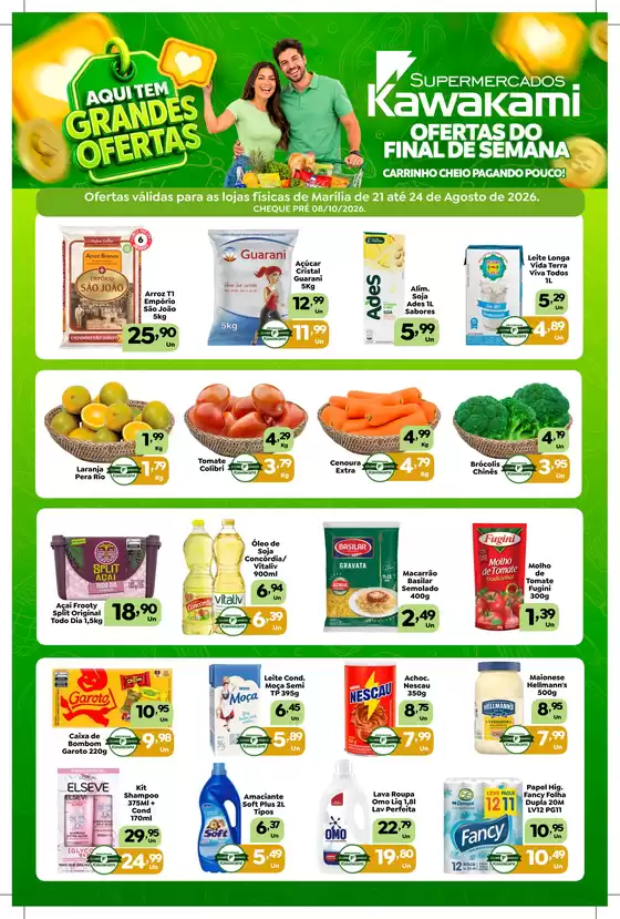 Catálogo Supermercados Kawakami | Ofertas - Marília | 2026-08-21T00:00:00.000Z - 2026-08-24T00:00:00.000Z