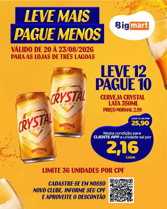 Catálogo Bigmart | Promoções especiais em andamento | 2026-08-20T00:00:00.000Z - 2026-08-23T00:00:00.000Z