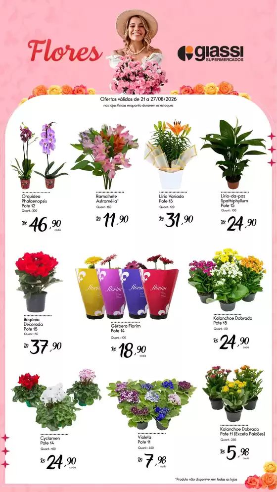 Catálogo Giassi Supermercados | Ofertas exclusivas | 2026-08-21T00:00:00.000Z - 2026-08-27T00:00:00.000Z