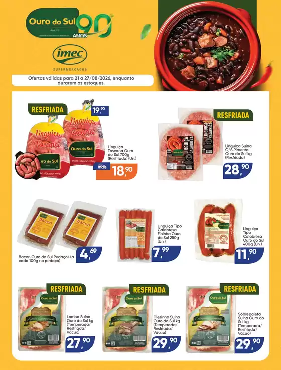 Catálogo Imec Supermercados | BAIXA 17024 IMEC Cooperada Ouro do Sul 21 a 27.08.2026 | 2026-08-21T00:00:00.000Z - 2026-08-27T00:00:00.000Z