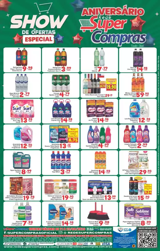 Catálogo Rede Super Compras | Encarte Rede Super Compras | 2026-08-21T00:00:00.000Z - 2026-08-23T00:00:00.000Z
