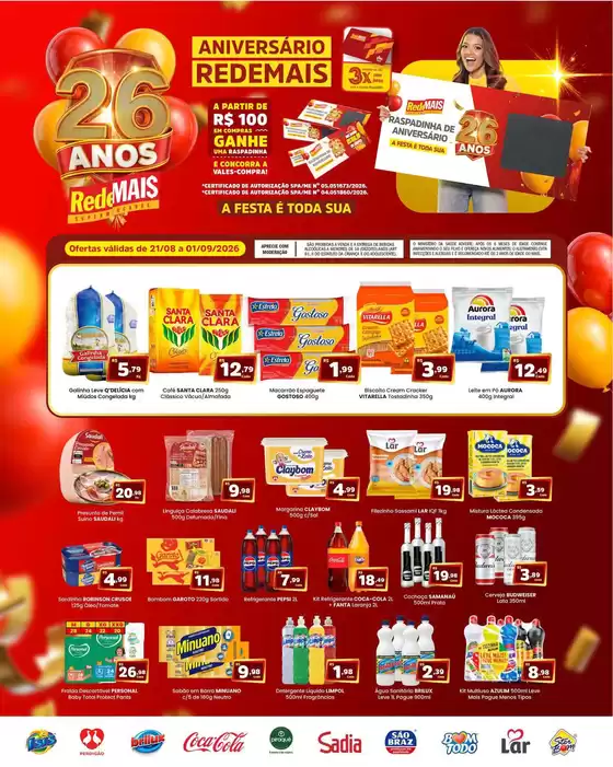 Catálogo Rede Mais Supermercados | Nossas melhores ofertas para você | 2026-08-21T00:00:00.000Z - 2026-09-01T00:00:00.000Z