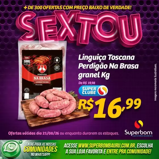 Catálogo Superbom Supermercados | Encarte Superbom Supermercados | 2026-08-21T00:00:00.000Z - 2026-08-21T00:00:00.000Z