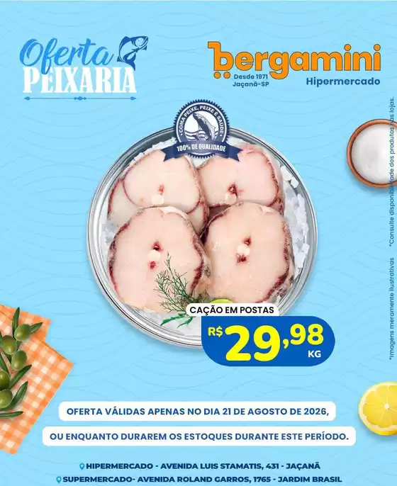 Catálogo Supermercado Bergamini | Encarte Supermercado Bergamini | 2026-08-21T00:00:00.000Z - 2026-08-21T00:00:00.000Z