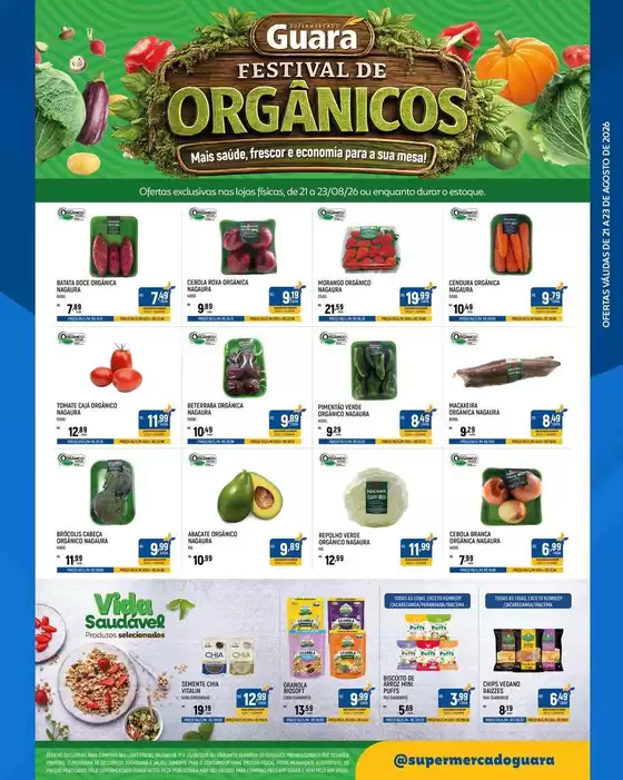 Catálogo Supermercado Guará | Ótima oferta para caçadores de pechinchas | 2026-08-21T00:00:00.000Z - 2026-08-23T00:00:00.000Z
