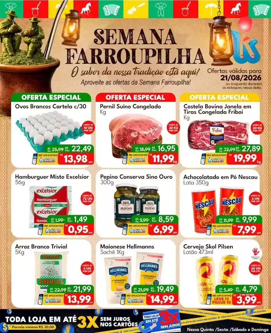 Catálogo Supermercados Baklizi | Encarte Supermercados Baklizi | 2026-08-21T00:00:00.000Z - 2026-08-21T00:00:00.000Z