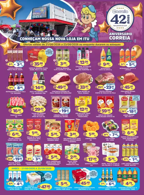 Catálogo Supermercados Correia | OFERTA | 2026-08-21T00:00:00.000Z - 2026-08-23T00:00:00.000Z