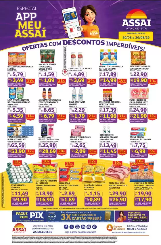 Catálogo Assaí Atacadista | Encarte Assaí Atacadista 170146-570 | 2026-08-21T00:00:00.000Z - 2026-08-26T00:00:00.000Z