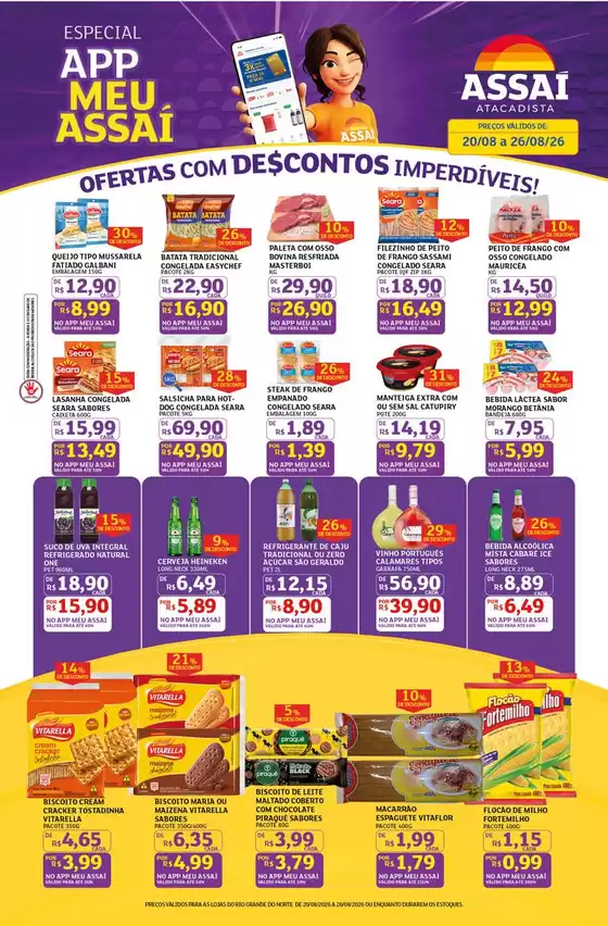 Catálogo Assaí Atacadista | Encarte Assaí Atacadista 170148-572 | 2026-08-21T00:00:00.000Z - 2026-08-26T00:00:00.000Z