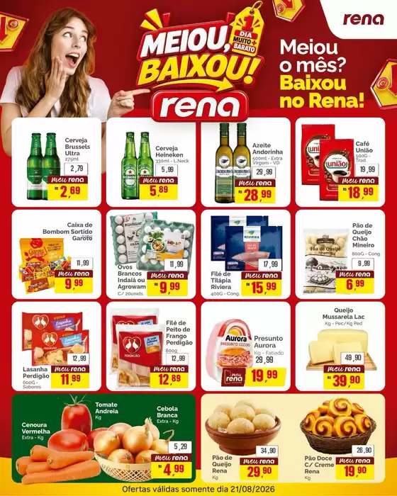 Catálogo Supermercados Rena | Ofertas especiais para você | 2026-08-21T00:00:00.000Z - 2026-08-21T00:00:00.000Z