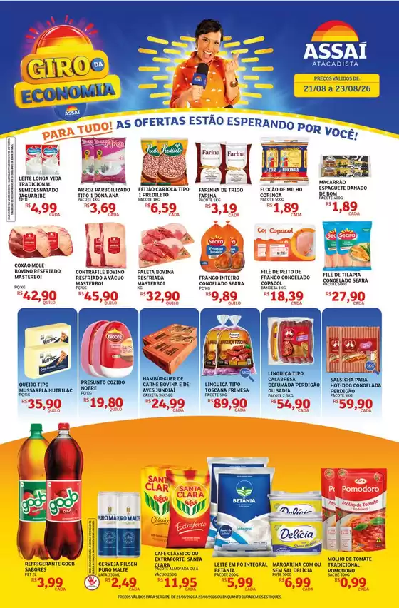 Catálogo Assaí Atacadista | Encarte Assaí Atacadista 170237-537 | 2026-08-21T00:00:00.000Z - 2026-08-23T00:00:00.000Z