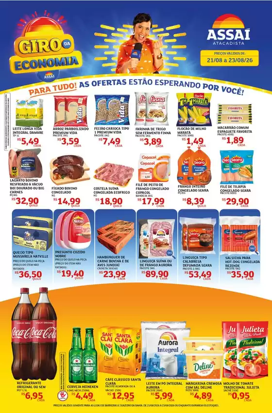 Catálogo Assaí Atacadista | Encarte Assaí Atacadista 170236-547 | 2026-08-21T00:00:00.000Z - 2026-08-23T00:00:00.000Z