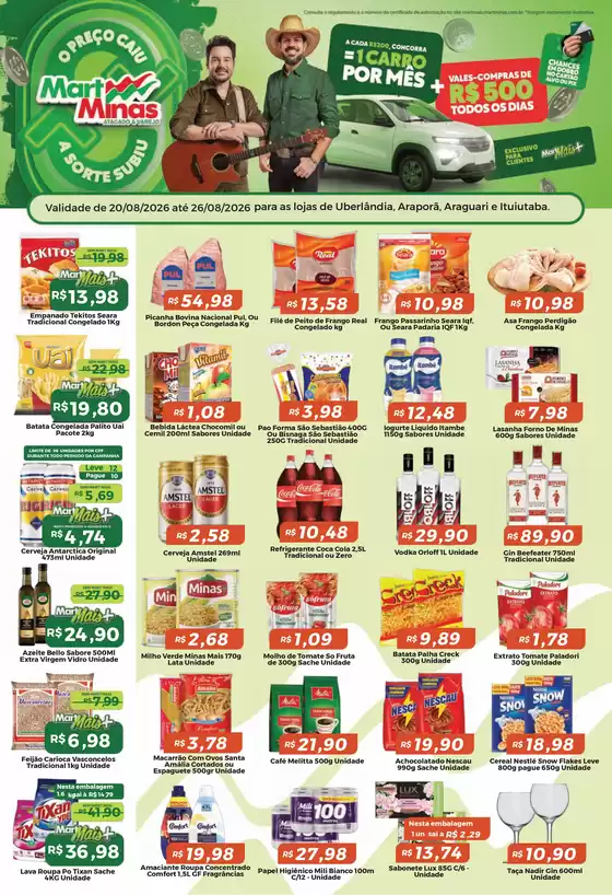 Catálogo Mart Minas | 284 Uberlandia Arapora Araguari Ituiutaba 22 | 2026-08-20T00:00:00.000Z - 2026-08-26T00:00:00.000Z
