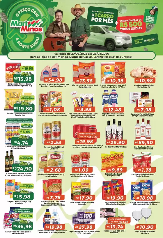Catálogo Mart Minas | Ofertas e promoções atuais | 2026-08-20T00:00:00.000Z - 2026-08-26T00:00:00.000Z