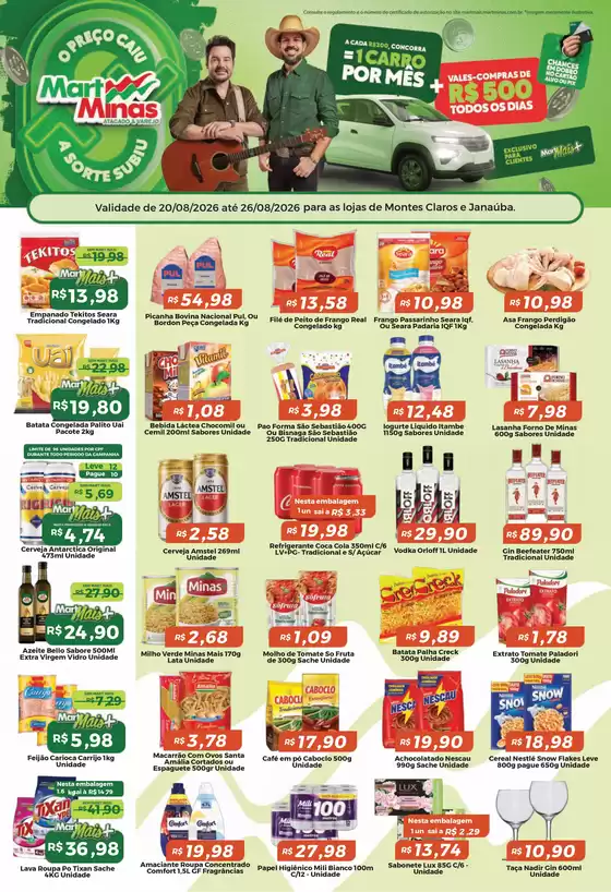 Catálogo Mart Minas | 212 Montes Claros Janauba 21 | 2026-08-20T00:00:00.000Z - 2026-08-26T00:00:00.000Z