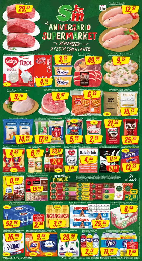 Catálogo Rede Supermarket | Encarte 21 24 | 2026-08-21T00:00:00.000Z - 2026-08-24T00:00:00.000Z
