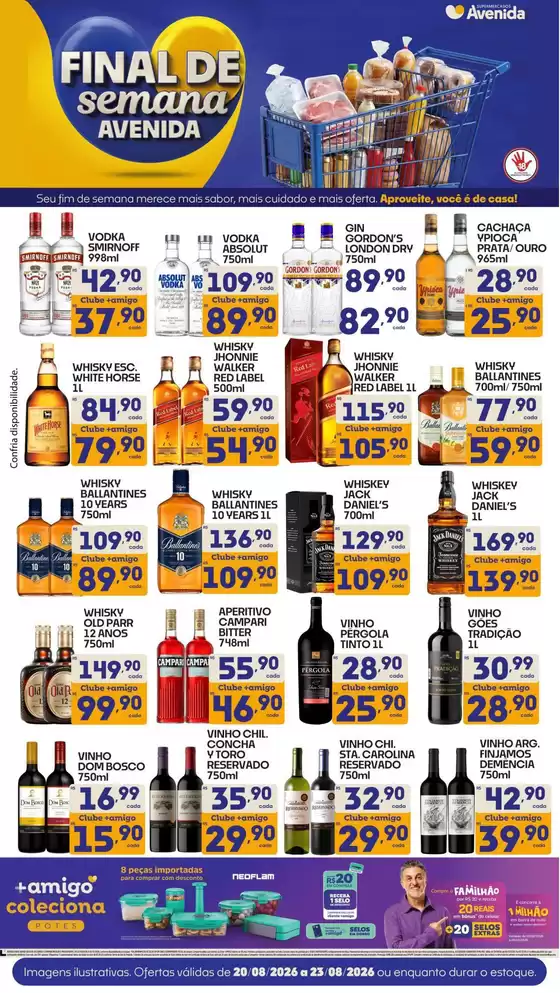Catálogo Supermercados Avenida | Ofertas especiais para você | 2026-08-20T00:00:00.000Z - 2026-08-23T00:00:00.000Z