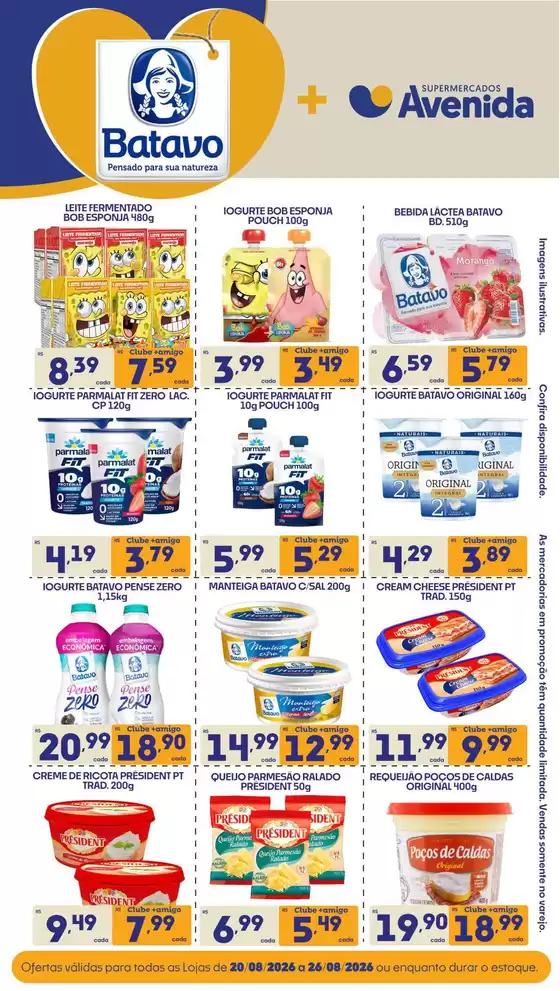 Catálogo Supermercados Avenida | Promoções especiais em andamento | 2026-08-20T00:00:00.000Z - 2026-08-26T00:00:00.000Z
